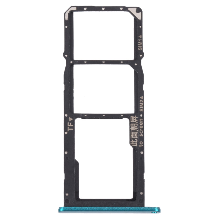 SIM Card Tray + SIM Card Tray / Micro SD Card Tray for Huawei Enjoy 20e (Green) - Card Socket by PMc TechLife | Online Shopping South Africa | PMc TechLife | Buy Now Pay Later Mobicred