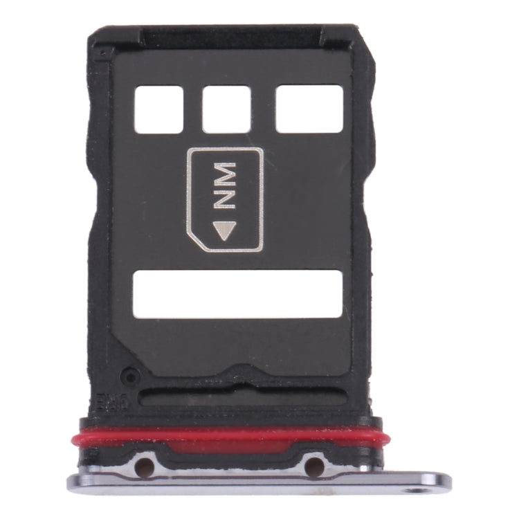 SIM Card Tray + NM Card Tray for Huawei P50 Pro+ (Black) - Card Socket by PMc TechLife | Online Shopping South Africa | PMc TechLife | Buy Now Pay Later Mobicred