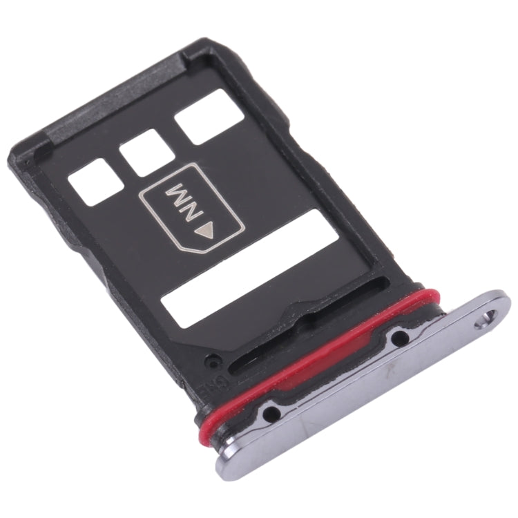 SIM Card Tray + NM Card Tray for Huawei P50 Pro+ (Black) - Card Socket by PMc TechLife | Online Shopping South Africa | PMc TechLife | Buy Now Pay Later Mobicred