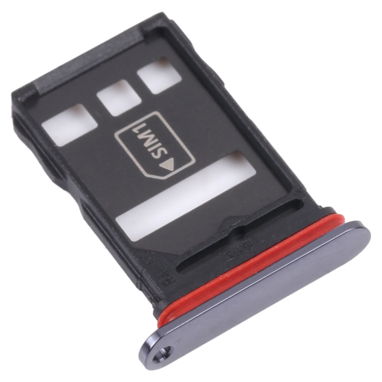 SIM Card Tray + NM Card Tray for Huawei Mate 40E 5G (Black) - Card Socket by PMc TechLife | Online Shopping South Africa | PMc TechLife | Buy Now Pay Later Mobicred