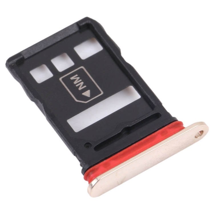 SIM Card Tray + NM Card Tray for Huawei Mate 40E 5G (Gold) - Card Socket by PMc TechLife | Online Shopping South Africa | PMc TechLife | Buy Now Pay Later Mobicred