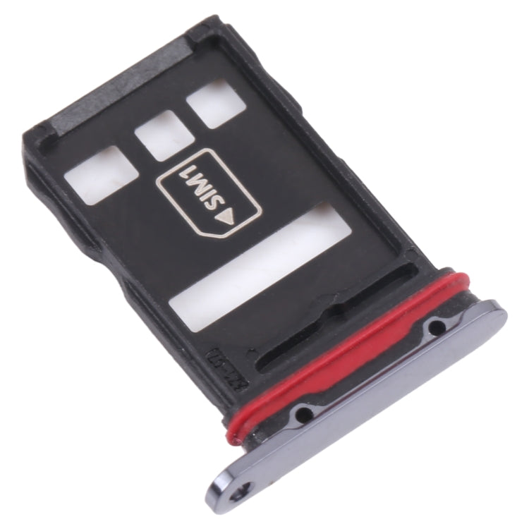 SIM Card Tray + NM Card Tray for Huawei Mate 40 RS Porsche Design (Black) - Card Socket by PMc TechLife | Online Shopping South Africa | PMc TechLife | Buy Now Pay Later Mobicred