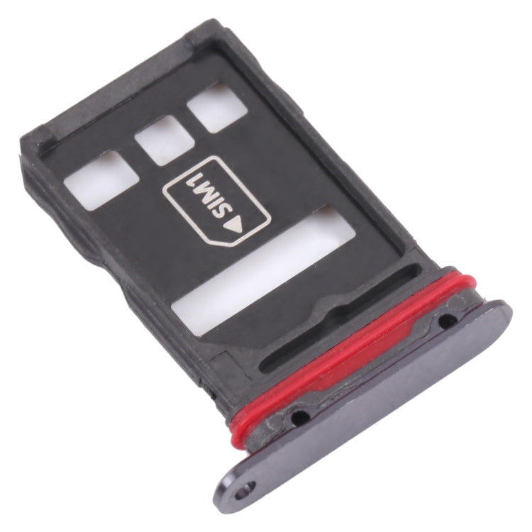SIM Card Tray + NM Card Tray for Huawei Mate 30 RS Porsche Design (Black) - Card Socket by PMc TechLife | Online Shopping South Africa | PMc TechLife | Buy Now Pay Later Mobicred