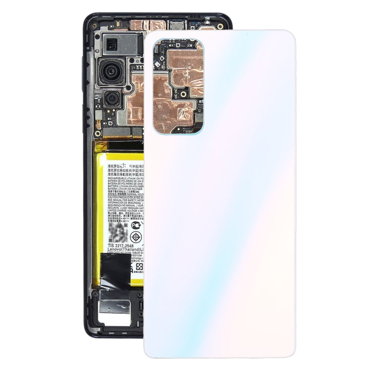 Original Battery Back Cover for Motorola Edge 20(White) - Back Cover by PMC TechLife | Online Shopping South Africa | PMC TechLife | Buy Now Pay Later Mobicred