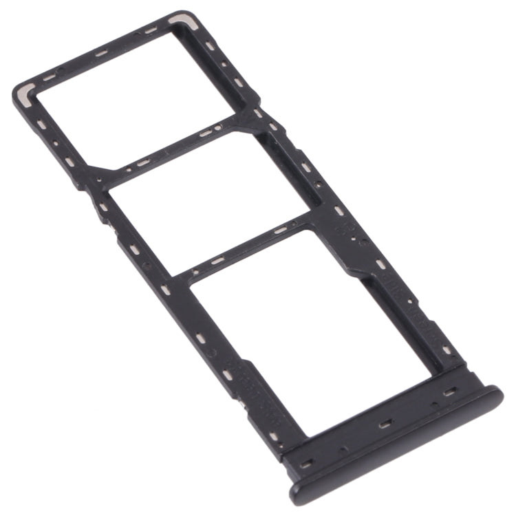 For Tecno Camon 17P CG7 SIM Card Tray + SIM Card Tray + Micro SD Card Tray (Black) - free shipping - PMc TechLife - Order now!