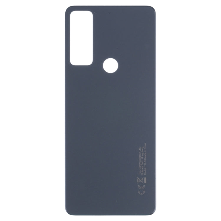 Battery Back Cover for TCL 20 R 5G/20 XE(Black) - For TCL by PMC TechLife | Online Shopping South Africa | PMC TechLife | Buy Now Pay Later Mobicred