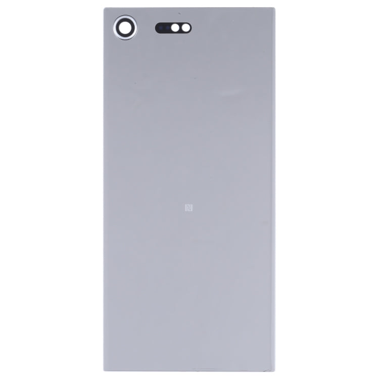 Original Battery Back Cover with Camera Lens for Sony Xperia XZ Premium(Grey) - Back Cover by PMC TechLife | Online Shopping South Africa | PMC TechLife | Buy Now Pay Later Mobicred
