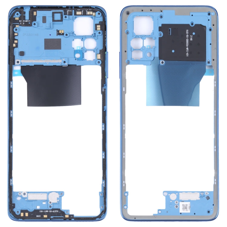 Original Middle Frame Bezel Plate for Xiaomi Redmi Note 11 Pro 4G 2201116TG 2201116TI(Dark Blue) - Frame Bezel Plate by PMC TechLife | Online Shopping South Africa | PMC TechLife | Buy Now Pay Later Mobicred