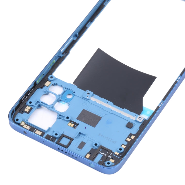 Original Middle Frame Bezel Plate for Xiaomi Redmi Note 11 Pro 4G 2201116TG 2201116TI(Dark Blue) - Frame Bezel Plate by PMC TechLife | Online Shopping South Africa | PMC TechLife | Buy Now Pay Later Mobicred