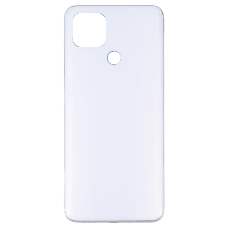 For OPPO A15/A15S/A35 Battery Back Cover with Middle Frame (White) - Back Cover by PMC TechLife | Online Shopping South Africa | PMC TechLife | Buy Now Pay Later Mobicred