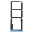 For OPPO A56 5G SIM Card Tray + SIM Card Tray + Micro SD Card Tray (Blue) - Card Socket by PMc TechLife | Online Shopping South Africa | PMc TechLife | Buy Now Pay Later Mobicred