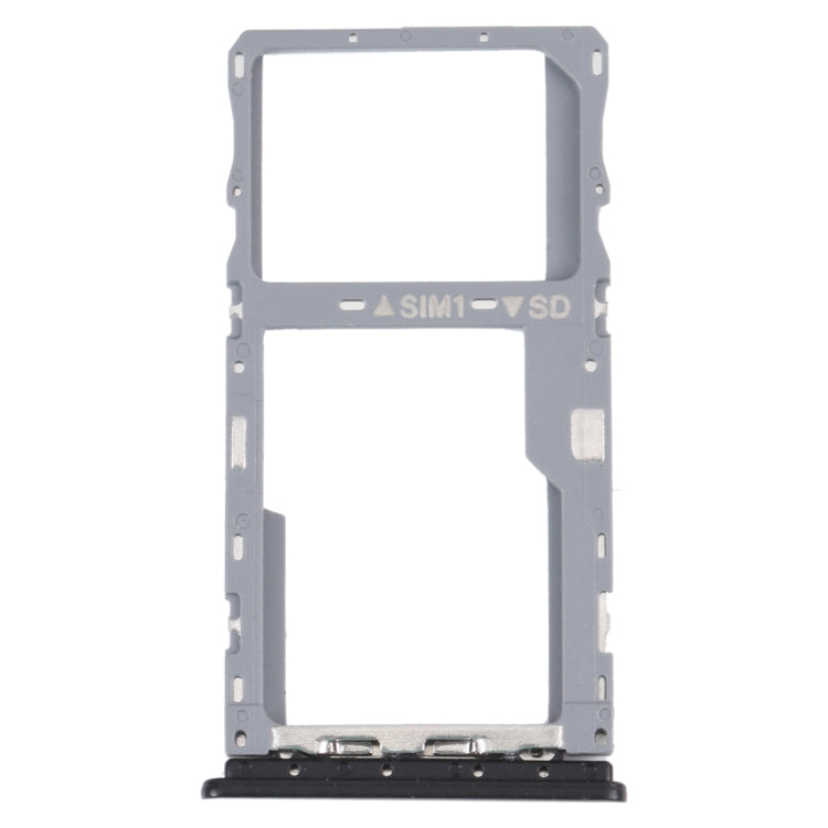SIM Card Tray + Micro SD Card Tray for T-Mobile Revvl 4+ 5062 506W 5062Z(Black) - For T-Mobile by PMc TechLife | Online Shopping South Africa | PMc TechLife | Buy Now Pay Later Mobicred