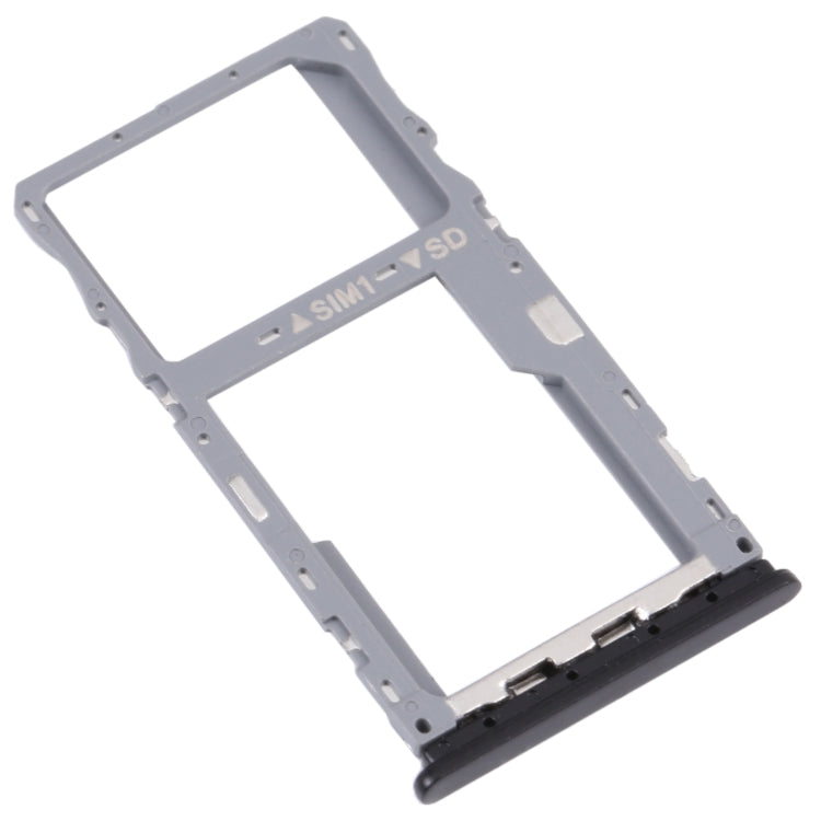 SIM Card Tray + Micro SD Card Tray for T-Mobile Revvl 4+ 5062 506W 5062Z(Black) - For T-Mobile by PMc TechLife | Online Shopping South Africa | PMc TechLife | Buy Now Pay Later Mobicred