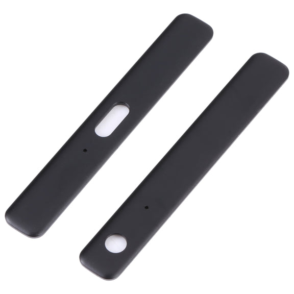 1 Pair Side Part Sidebar For Sony Xperia XZ1 Compact (Black)