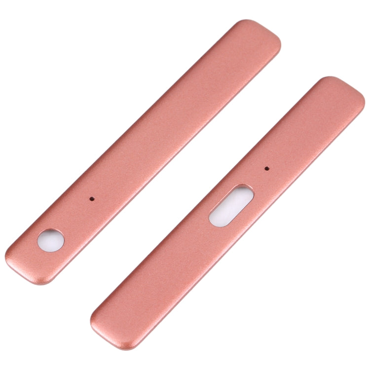 1 Pair Side Part Sidebar For Sony Xperia XZ1 Compact (Orange)