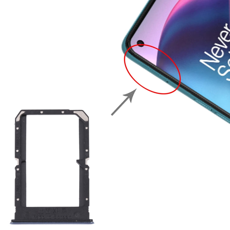 For OnePlus Nord CE 5G EB2101 / EB2103 SIM Card Tray + SIM Card Tray(Blue) - Card Tray by PMC TechLife | Online Shopping South Africa | PMC TechLife