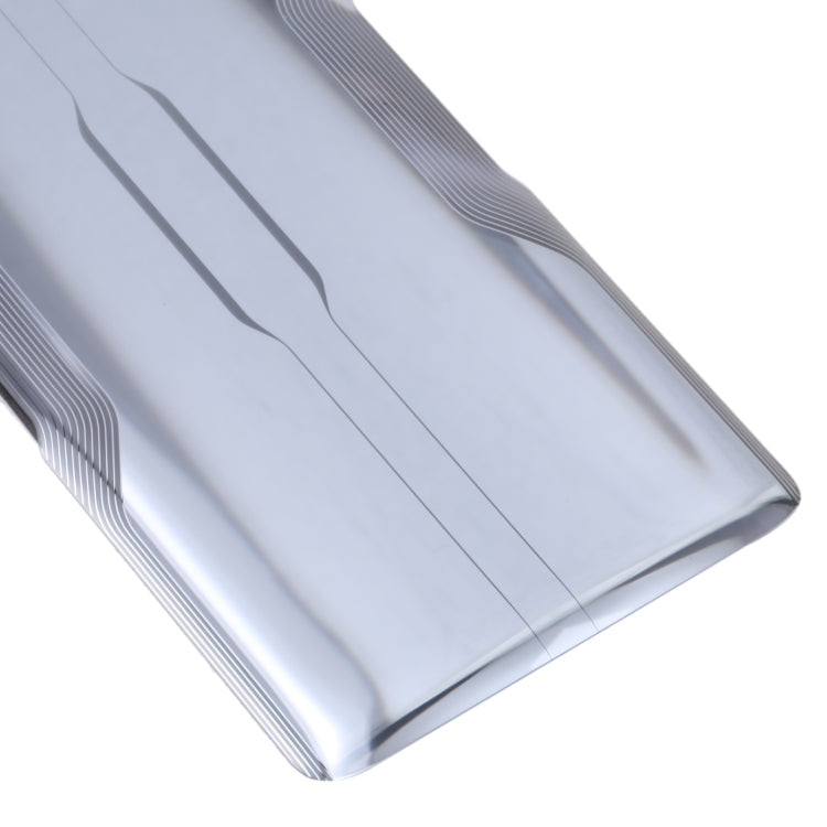 Glass Battery Back Cover for Xiaomi Redmi K40 Gaming(Silver) - Back Cover by PMC TechLife | Online Shopping South Africa | PMC TechLife | Buy Now Pay Later Mobicred