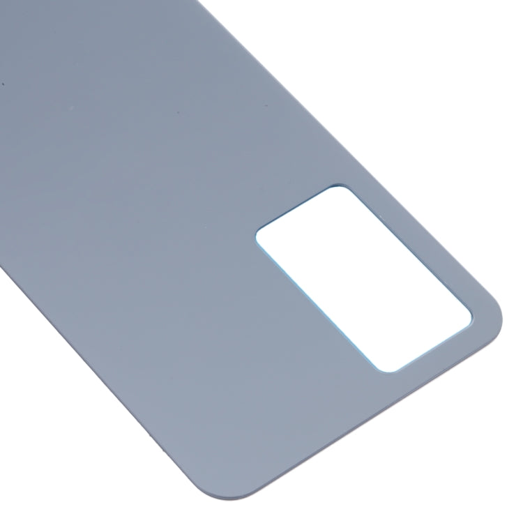 For vivo Y75 4G 2022/V23e Glass Battery Back Cover (Black) - Back Cover by PMC TechLife | Online Shopping South Africa | PMC TechLife | Buy Now Pay Later Mobicred
