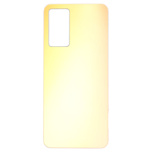 For vivo Y75 4G 2022/V23e Glass Battery Back Cover (Gold)