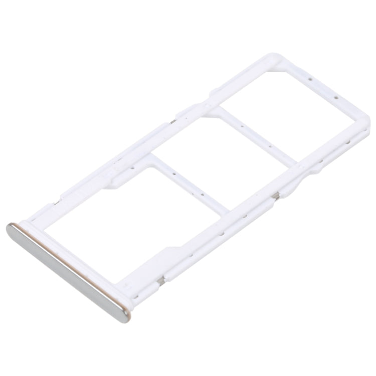 SIM Card Tray + SIM Card Tray + Micro SD Card Tray For Xiaomi Redmi Note 11E (Silver) - Card Tray by PMc TechLife | Online Shopping South Africa | PMc TechLife | Buy Now Pay Later Mobicred