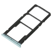SIM Card Tray + SIM Card Tray + Micro SD Card Tray For Xiaomi Redmi 10C/Redmi 10 India/Poco C40(Green)