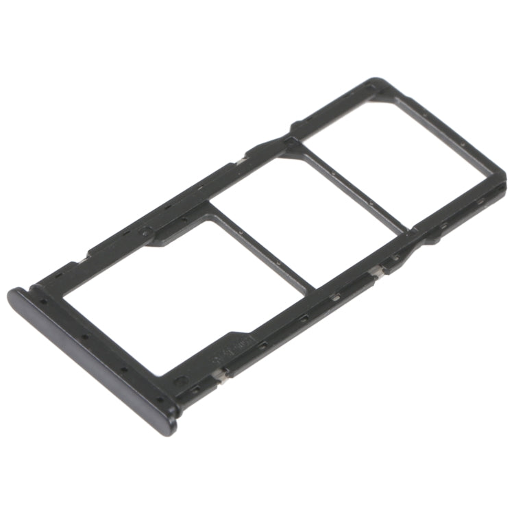 SIM Card Tray + SIM Card Tray + Micro SD Card Tray For Xiaomi Redmi 10A (Black) - Card Tray by PMc TechLife | Online Shopping South Africa | PMc TechLife | Buy Now Pay Later Mobicred