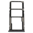 SIM Card Tray + SIM Card Tray + Micro SD Card Tray For Xiaomi Poco M4 5G/Poco M4 5G India/Redmi Note 11R(Black) - Card Tray by PMc TechLife | Online Shopping South Africa | PMc TechLife | Buy Now Pay Later Mobicred