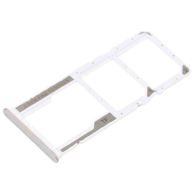 SIM Card Tray + SIM Card Tray + Micro SD Card Tray For Xiaomi Poco M4 5G/Poco M4 5G India/Redmi Note 11R(Silver) - Card Tray by PMc TechLife | Online Shopping South Africa | PMc TechLife | Buy Now Pay Later Mobicred