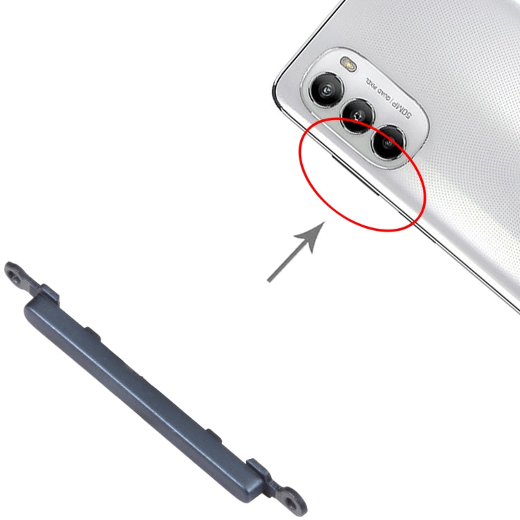 For Motorola Moto G82 Volume Control Button (Black) - Others by PMc TechLife | Online Shopping South Africa | PMc TechLife | Buy Now Pay Later Mobicred