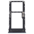 For Motorola Moto G82 5G SIM Card Tray + SIM / Micro SD Card Tray (Black) - Card Socket by PMC TechLife | Online Shopping South Africa | PMC TechLife