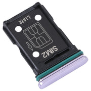 For OPPO Reno4 5G SIM Card Tray + SIM Card Tray (Purple)