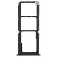 For OPPO Reno5 Lite / Reno5 F / A94 4G SIM Card Tray + SIM Card Tray + Micro SD Card Tray (Black) - Card Socket by PMc TechLife | Online Shopping South Africa | PMc TechLife | Buy Now Pay Later Mobicred