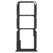 For OPPO Reno5 Lite / Reno5 F / A94 4G SIM Card Tray + SIM Card Tray + Micro SD Card Tray (Purple)