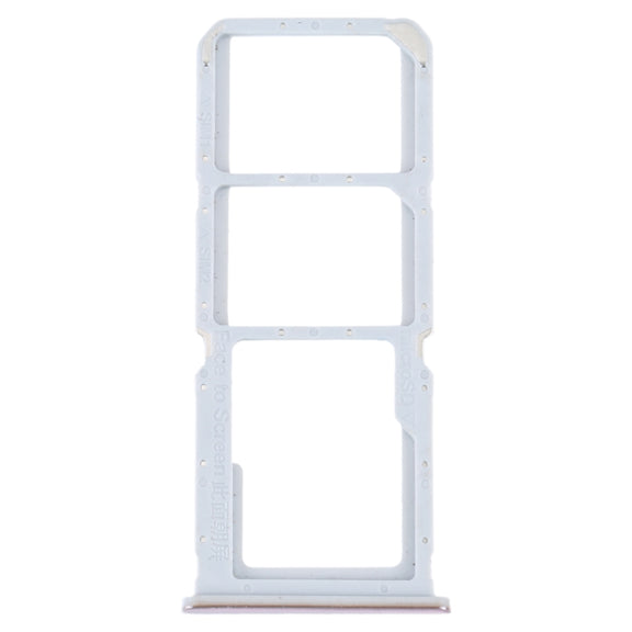 For OPPO A55 5G / A53S 5G SIM Card Tray + SIM Card Tray + Micro SD Card Tray (Gold)