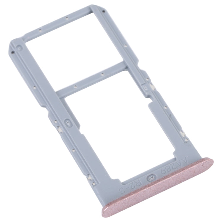 For OPPO A96 China SIM Card Tray + SIM / Micro SD Card Tray (Pink) - Card Socket by PMc TechLife | Online Shopping South Africa | PMc TechLife | Buy Now Pay Later Mobicred