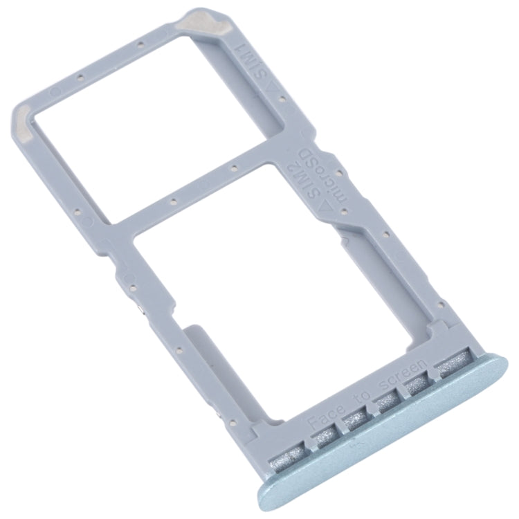 For OPPO A96 China SIM Card Tray + SIM / Micro SD Card Tray (Green)
