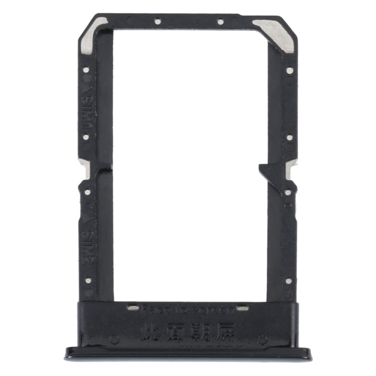 For OPPO K10 4G SIM Card Tray + SIM Card Tray (Black) - Card Socket by PMc TechLife | Online Shopping South Africa | PMc TechLife | Buy Now Pay Later Mobicred