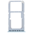 For OPPO A96 4G SIM Card Tray + SIM / Micro SD Card Tray (Blue) - Card Tray by PMc TechLife | Online Shopping South Africa | PMc TechLife | Buy Now Pay Later Mobicred