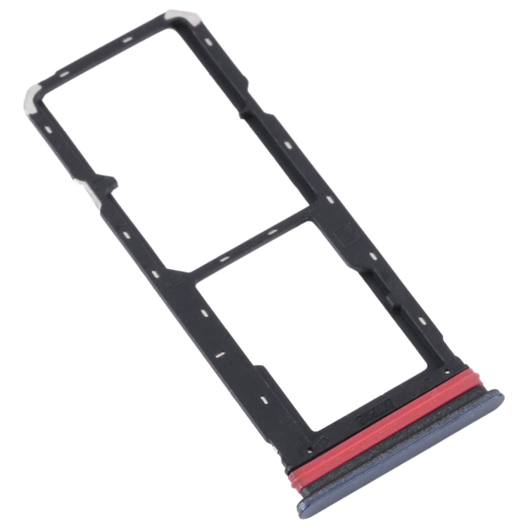 For vivo Y35 4G SIM Card Tray + SIM Card Tray + Micro SD Card Tray (Black) - Card Socket by PMc TechLife | Online Shopping South Africa | PMc TechLife | Buy Now Pay Later Mobicred