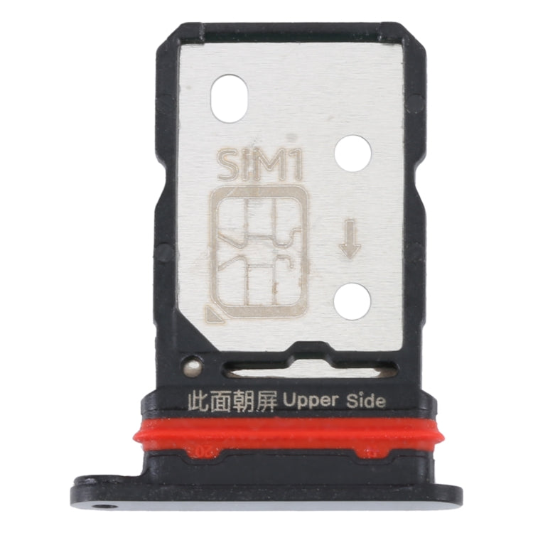 For vivo iQOO Neo6 SIM Card Tray + SIM Card Tray (Black) - Card Socket by PMc TechLife | Online Shopping South Africa | PMc TechLife | Buy Now Pay Later Mobicred