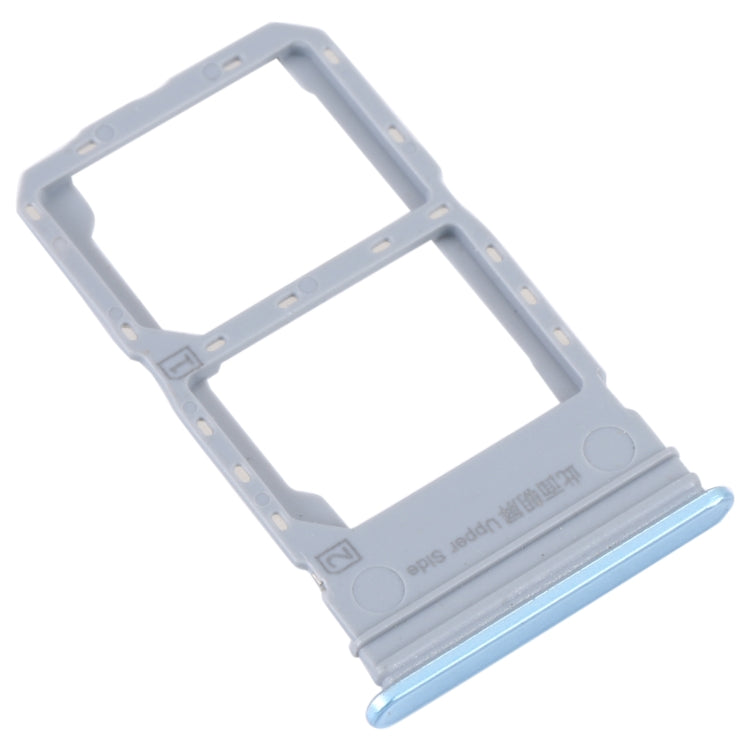 For vivo Y55S 5G SIM Card Tray + SIM Card Tray (Blue) - Card Socket by PMc TechLife | Online Shopping South Africa | PMc TechLife | Buy Now Pay Later Mobicred