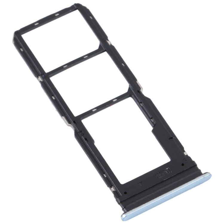 For vivo Y21 2021 / Y21S / Y21T / Y21T India SIM Card Tray + SIM Card Tray + Micro SD Card Tray (White) - Card Socket by PMc TechLife | Online Shopping South Africa | PMc TechLife | Buy Now Pay Later Mobicred