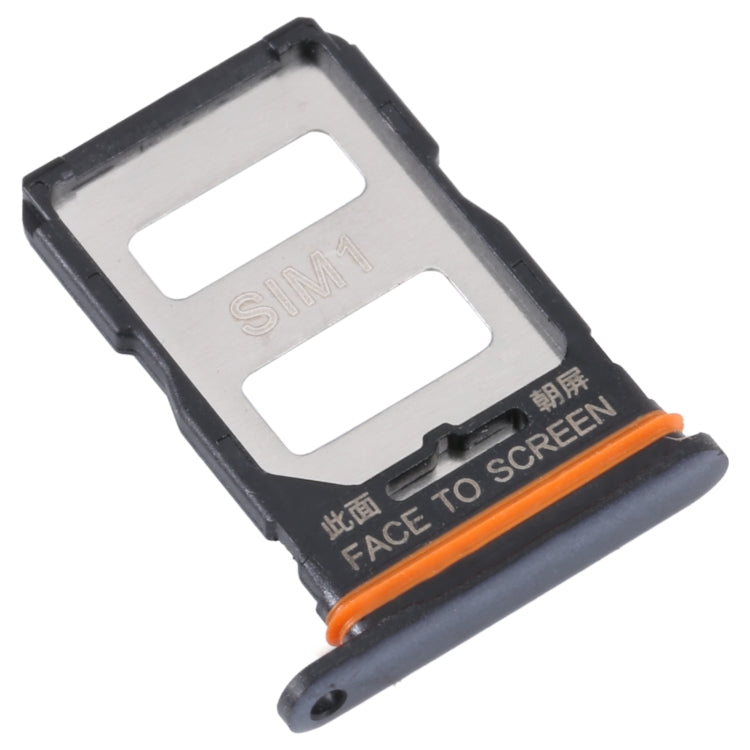 For Xiaomi Redmi K50 Ultra / 12T / 12T Pro SIM Card Tray + SIM Card Tray(Black) - Card Tray by PMc TechLife | Online Shopping South Africa | PMc TechLife | Buy Now Pay Later Mobicred