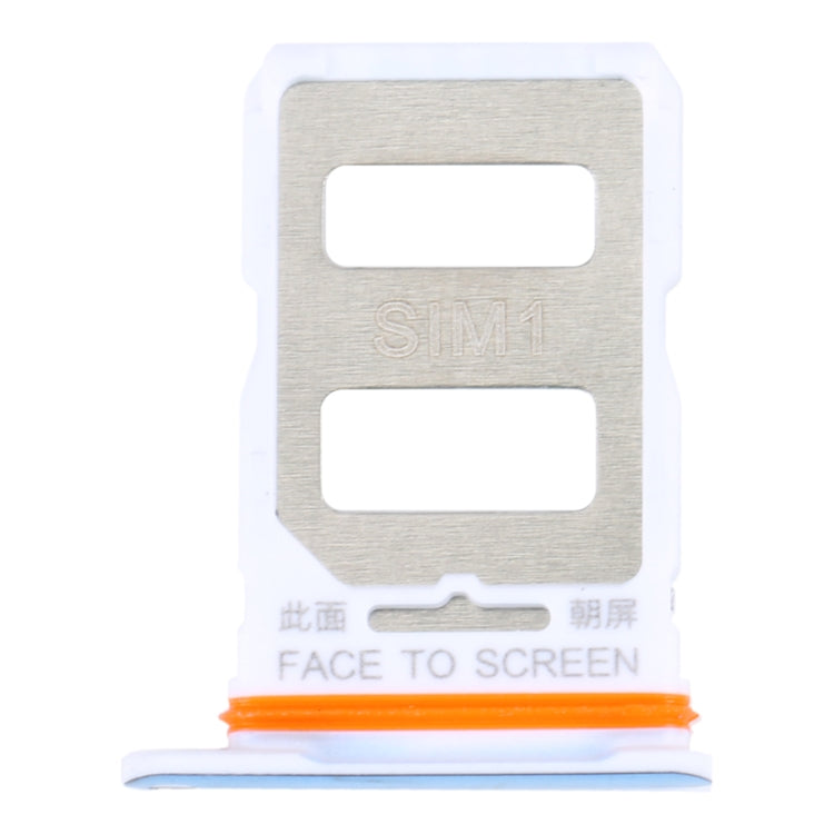 For Xiaomi Redmi K50 Ultra / 12T / 12T Pro SIM Card Tray + SIM Card Tray(Blue) - Card Tray by PMc TechLife | Online Shopping South Africa | PMc TechLife | Buy Now Pay Later Mobicred