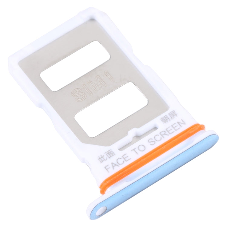For Xiaomi Redmi K50 Ultra / 12T / 12T Pro SIM Card Tray + SIM Card Tray(Blue) - Card Tray by PMc TechLife | Online Shopping South Africa | PMc TechLife | Buy Now Pay Later Mobicred