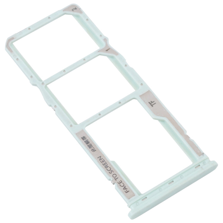 For Xiaomi Redmi A1 2022 / Redmi A1+ SIM Card Tray + SIM Card Tray + Micro SD Card Tray (Green) - free shipping - PMc TechLife - Order now!