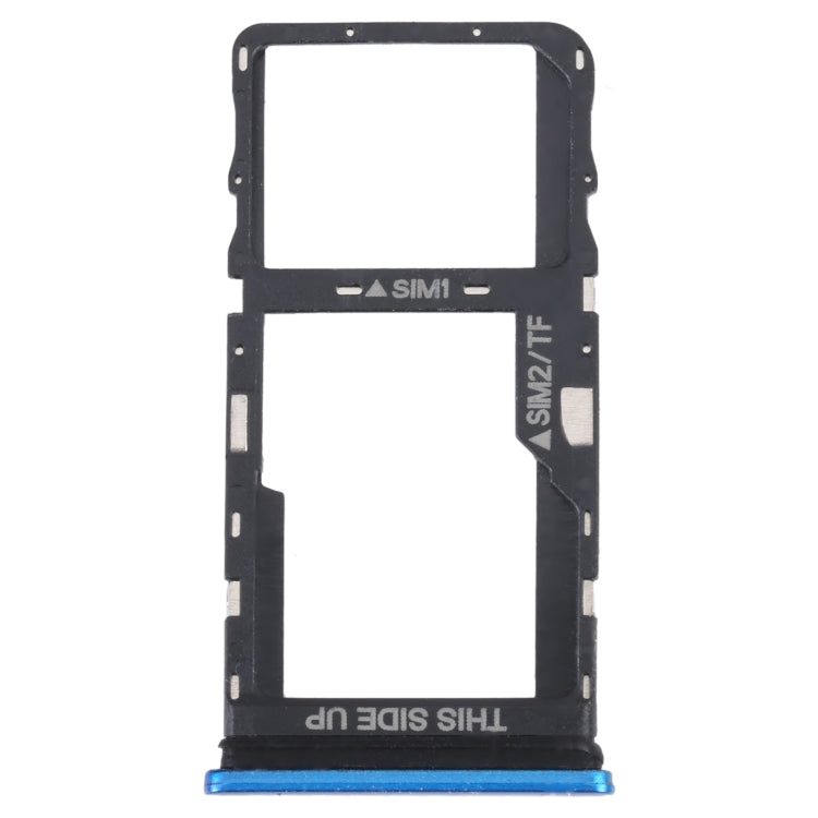 For TCL 20 5G Original SIM Card Tray + SIM / Micro SD Card Tray(Blue) - free shipping - PMC TechLife - Order now!