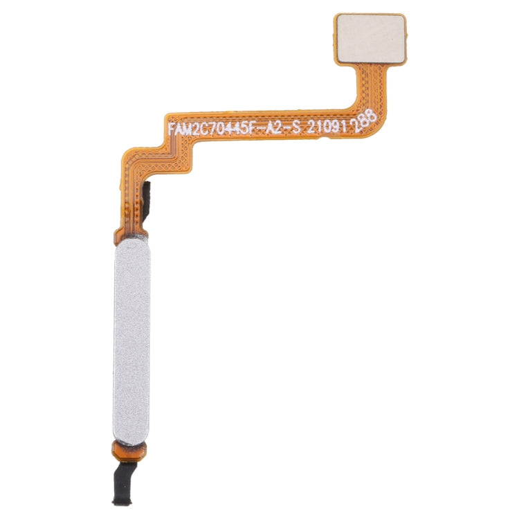 For Xiaomi Redmi 10 2021 / Redmi 10 Prime / Redmi Note 11 4G / Redmi 10 2022 / Redmi 10 Prime 2022 Original Fingerprint Sensor Flex Cable (Silver) - Flex Cable by PMC TechLife | Online Shopping South Africa | PMC TechLife