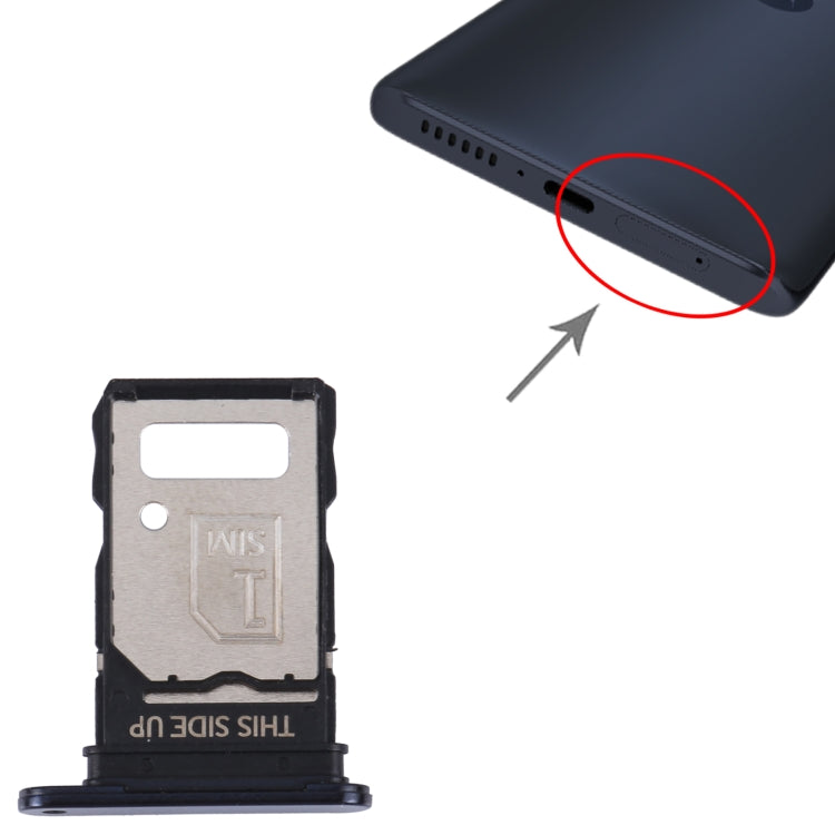 For Motorola Moto G200 5G / Edge S30 Original SIM Card Tray + SIM Card Tray (Blue) - Card Socket by PMC TechLife | Online Shopping South Africa | PMC TechLife