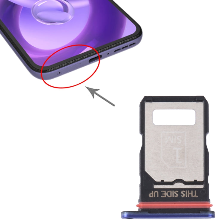 For Motorola Edge 30 Neo Original SIM Card Tray + SIM Card Tray (Purple) - Card Socket by PMC TechLife | Online Shopping South Africa | PMC TechLife | Buy Now Pay Later Mobicred